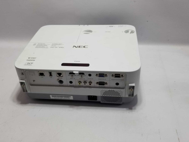 NEC NP-P502H projector, lamp remaining life 59% ~