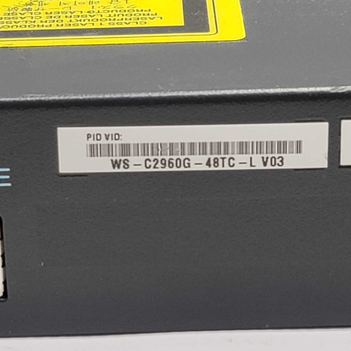 Cisco WS-C2960G-48TC-L 48 Port Gigabit Switch =