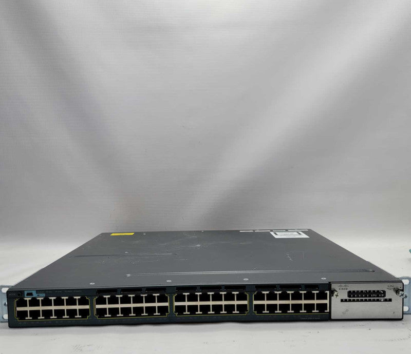 Cisco WS-C3560X-48T-S Catalyst 48-Port Gigabit Ethernet Switch x2 PSUs =