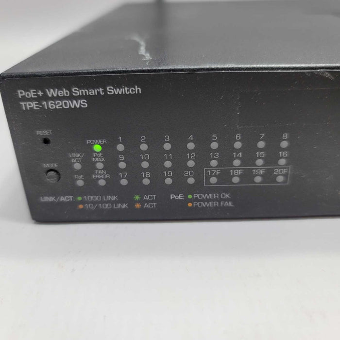 20-Port Gigabit Web Smart PoE+ Switch TPE-1620WS =