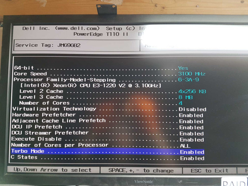 Dell Poweredge T110(II) Xeon E3-1220 V2 @ 3.10ghz / 16gb ram / READ #