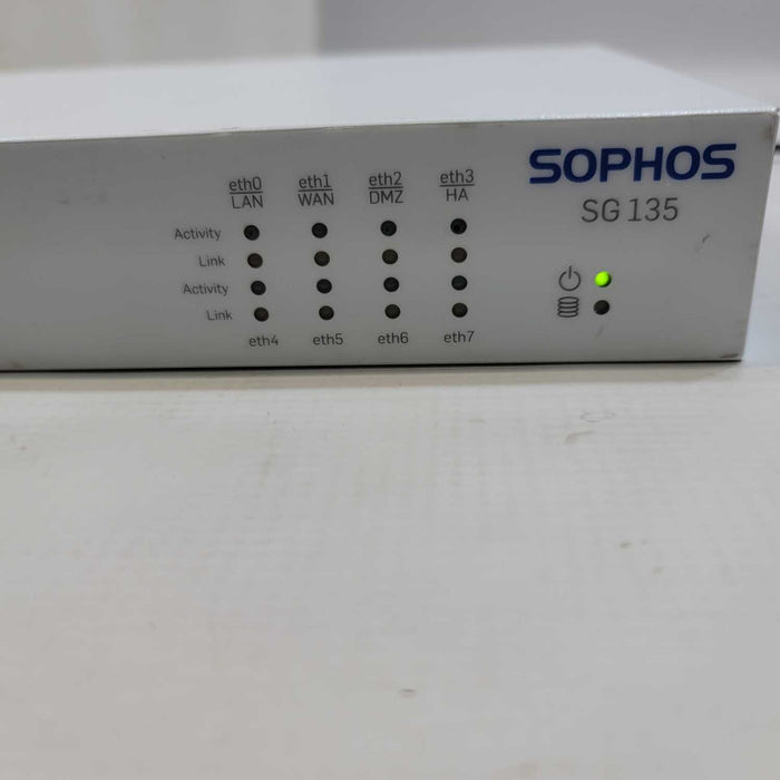 Sophos SG-135 Rev.2 - UTM Firewall Security Appliance 8-Port No Power Adapter =