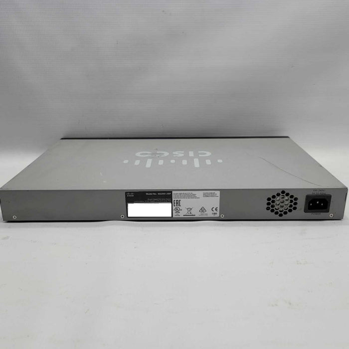 Cisco SG200-26P 26-port PoE Smart Gigabit Ethernet Network Switch =