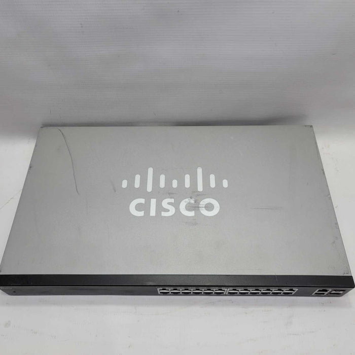 Cisco SG200-26P 26-port PoE Smart Gigabit Ethernet Network Switch =