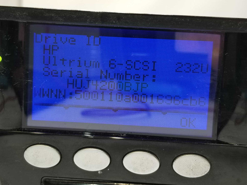 TANDBERG DATA MAGNUM 2X24 92451-LTO HP Ultrium 6-SCSI 232U, Read _