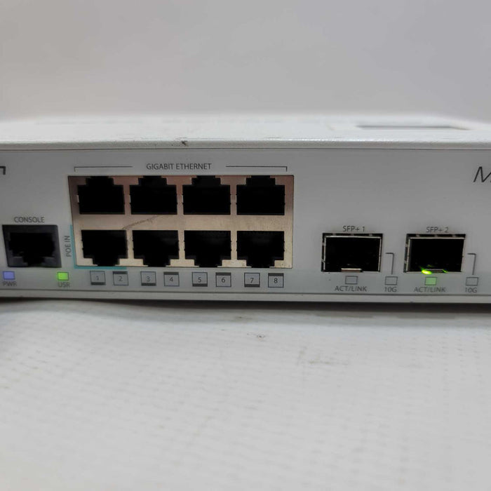 MikroTik CRS210-8G-2S+IN Cloud Router Switch =