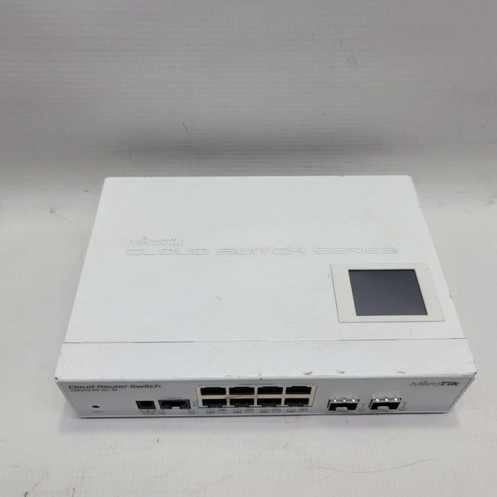 MikroTik CRS210-8G-2S+IN Cloud Router Switch =