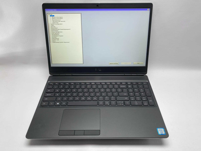 DELL Precision 7550 with Intel XEON W-10885M CPU 32GB RAM READ  -