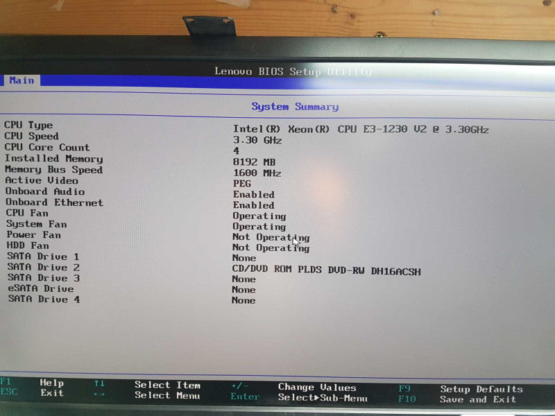 Lenovo E31 Workstation Xeon E3-1230 V2 @ 3.30ghz / 8gb ram / Quadro K600 #