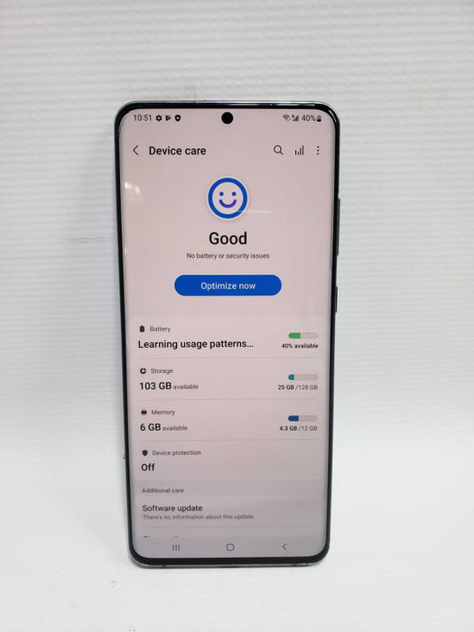 Samsung Galaxy S20 Ultra 5G 128GB Blue Unlocked A Grade )