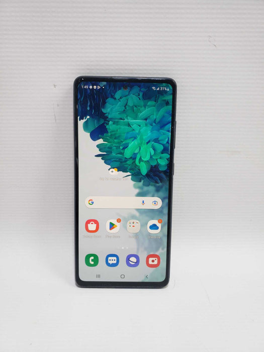 Samsung Galaxy S20 FE 5G SM-G781U 128GB Blue Unlocked )
