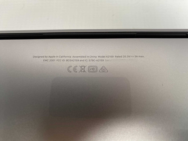 MacBook Pro 13-inch Touchbar 2019 with Intel i5 CPU 8GB RAM & 250GB Storage  -