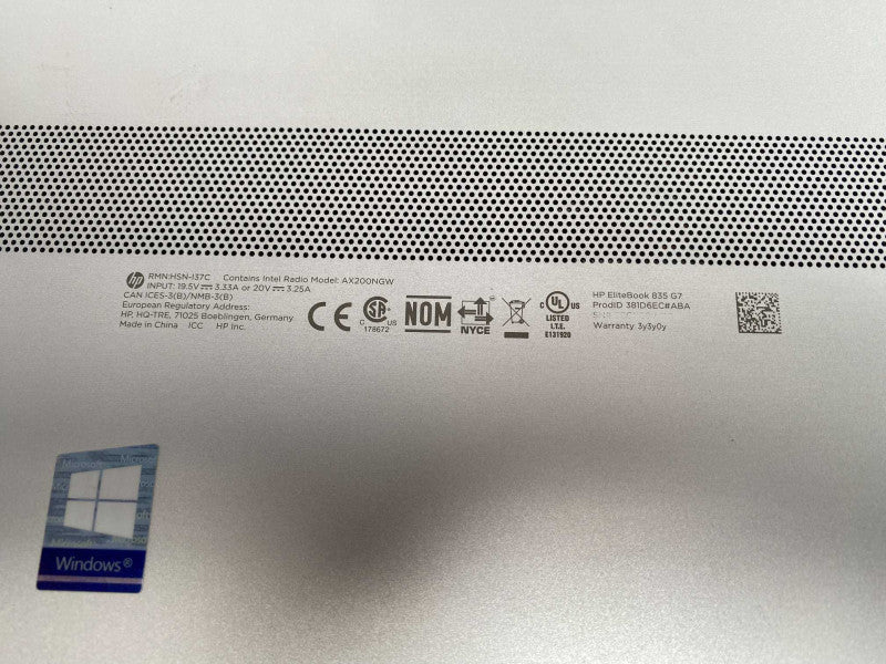 13\\" HP EliteBook 835 G7 with AMD Ryzen 7 PRO 4750U CPU 16GB RAM & 512GB NVMe  -