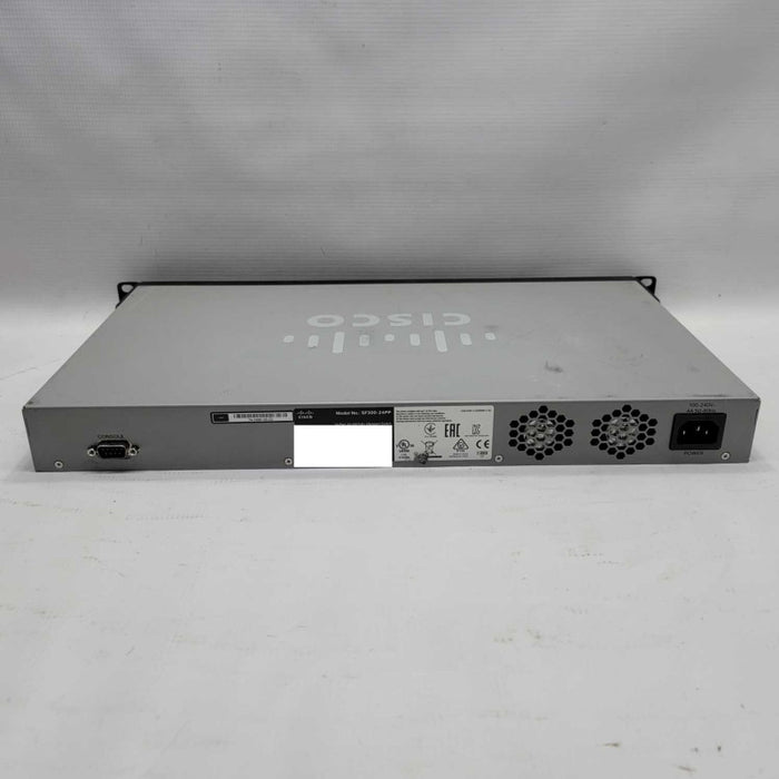Cisco SF300-24PP 24-Port 10/100 PoE+ Managed Switch with Rack Mount =