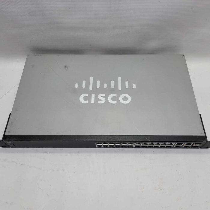 Cisco SF300-24PP 24-Port 10/100 PoE+ Managed Switch with Rack Mount =