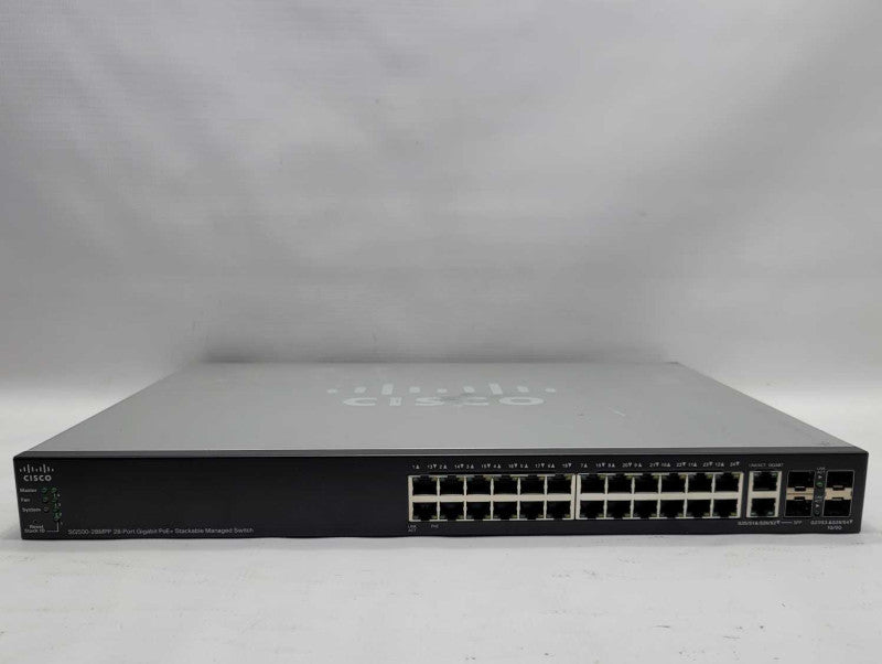 Cisco Small Business SG500-28MPP 28-Port Gigabit PoE Stackable Managed Switch =