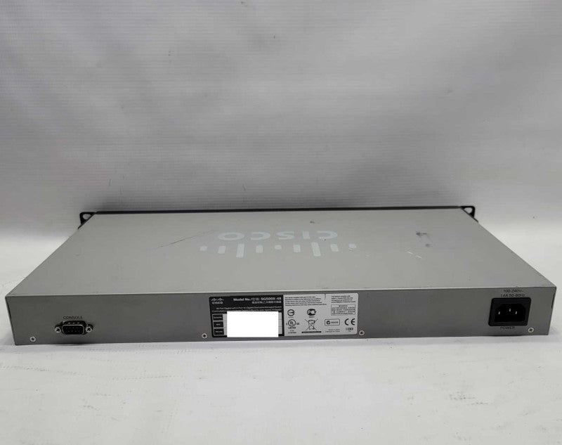 Cisco SG500X-48-K9 V02 48-Port Gigabit + 4-port Gigabit Managed Switch =