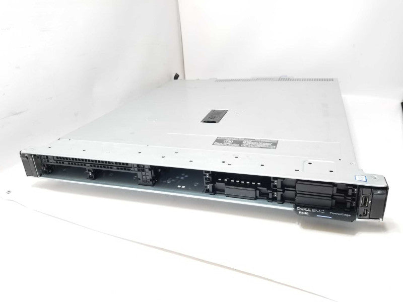 Dell/EMC R340, Xeon E-2144G 3.6GHz, 32GB DDR4, H730P, 2x PSU 8x 2.5" Bays Read _