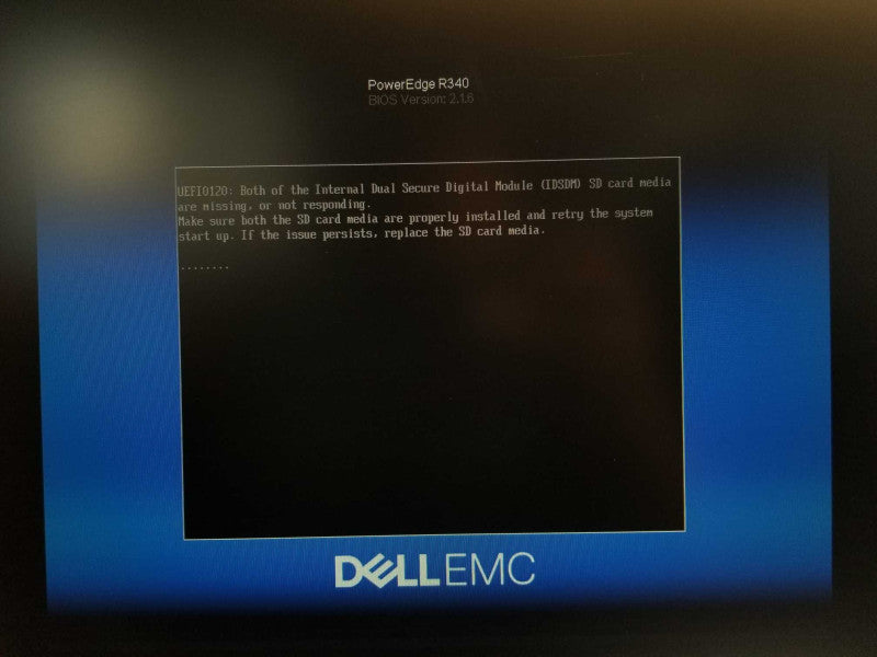 Dell/EMC R340, Xeon E-2144G 3.6GHz, 32GB DDR4, H730P, 2x PSU 8x 2.5" Bays Read _