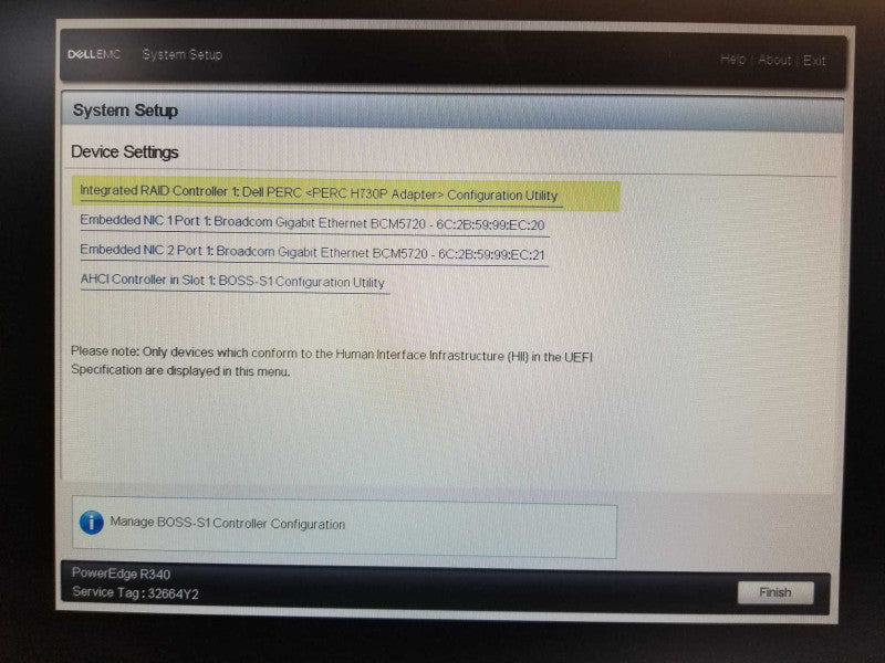 Dell/EMC R340, Xeon E-2144G 3.6GHz, 32GB DDR4, H730P, 2x PSU 8x 2.5\\" Bays Read _