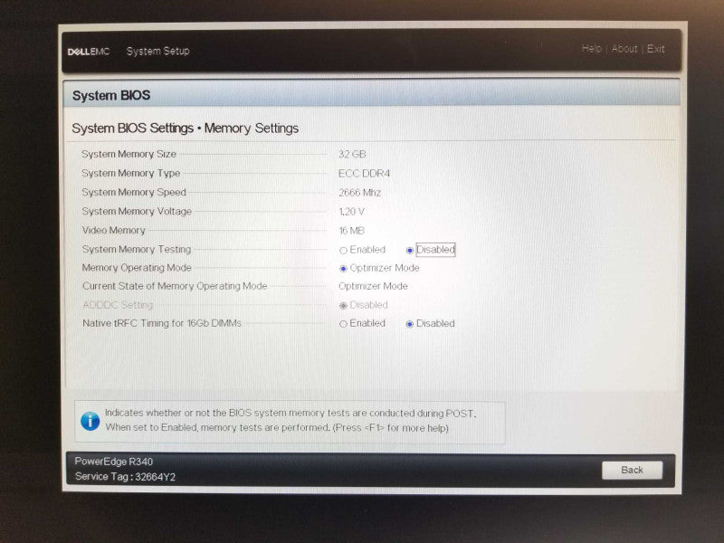 Dell/EMC R340, Xeon E-2144G 3.6GHz, 32GB DDR4, H730P, 2x PSU 8x 2.5\\" Bays Read _