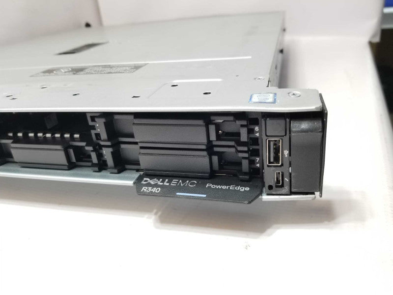 Dell/EMC R340, Xeon E-2144G 3.6GHz, 32GB DDR4, H730P, 2x PSU 8x 2.5\\" Bays Read _