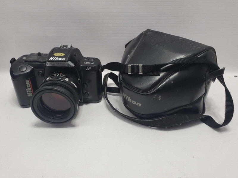 Nikon F-401 AF 35mm VINTAGE Camera  with AF Nikkor 50mm Lens (AS-IS) |