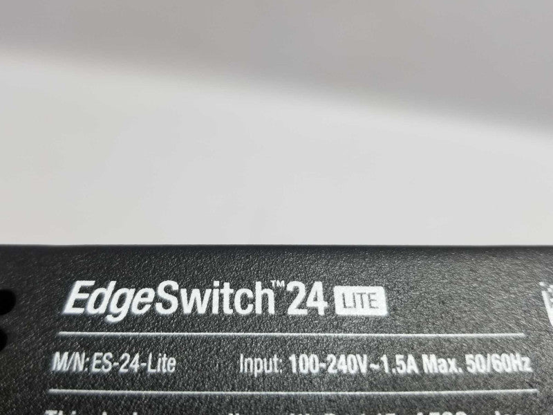 Ubiquiti ES-24-LITE EdgeSwitch 24-Port Gigabit Ethernet Switch ~