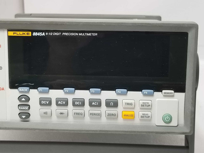 FLUKE 8845A 6 1/2 6.5 DIGIT DIGITAL PRECISION BENCH MULTIMETER DMM, Read _