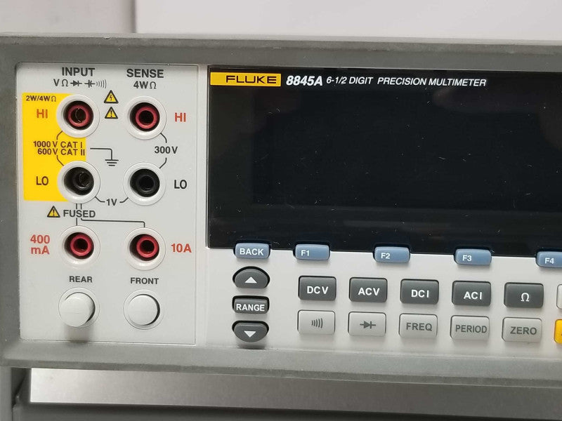 FLUKE 8845A 6 1/2 6.5 DIGIT DIGITAL PRECISION BENCH MULTIMETER DMM, Read _