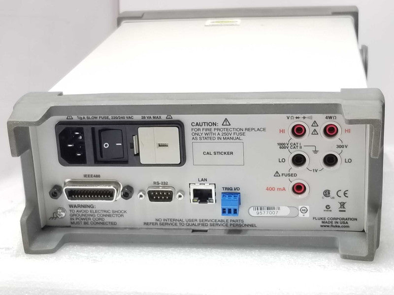 FLUKE 8845A 6 1/2 6.5 DIGIT DIGITAL PRECISION BENCH MULTIMETER DMM, Read _