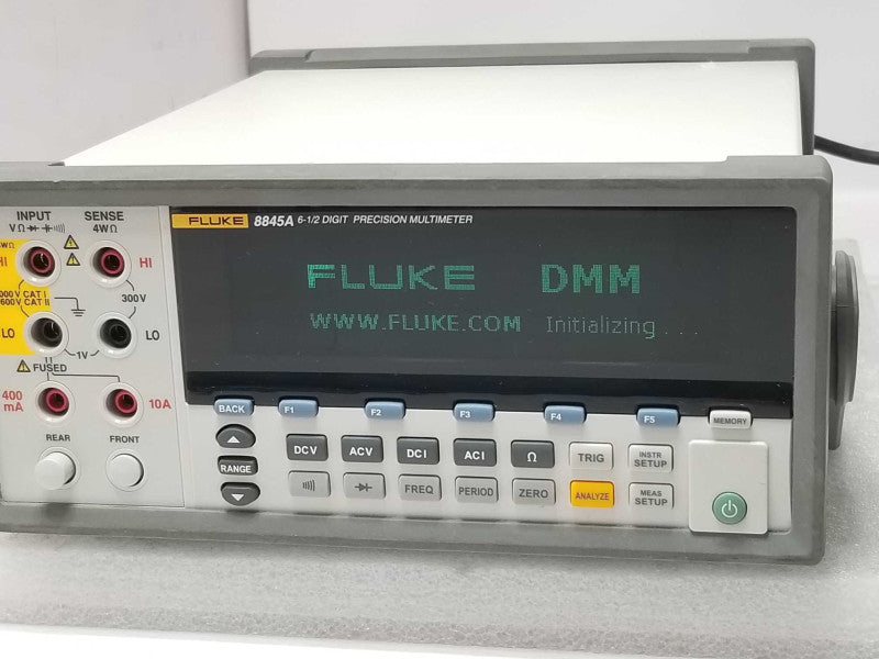 FLUKE 8845A 6 1/2 6.5 DIGIT DIGITAL PRECISION BENCH MULTIMETER DMM, Read _