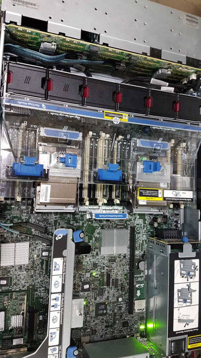 HP Proliant DL380P Gen8 2x Xeon E5-2640 @ 2.50ghz / 64gb ram / P420i Ctrl # #