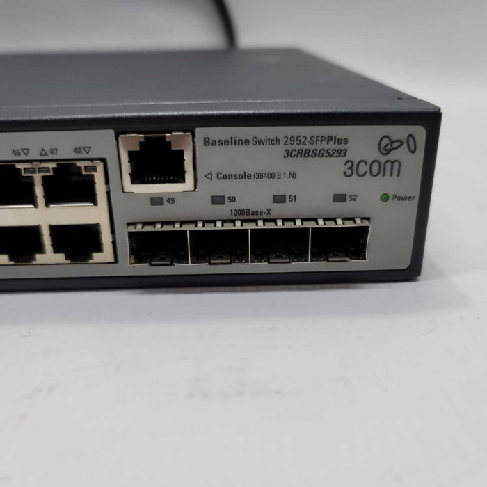 Baseline switch 2952 SFP+ 3CRBSG5293 HP V1910-48G (JE009A) =