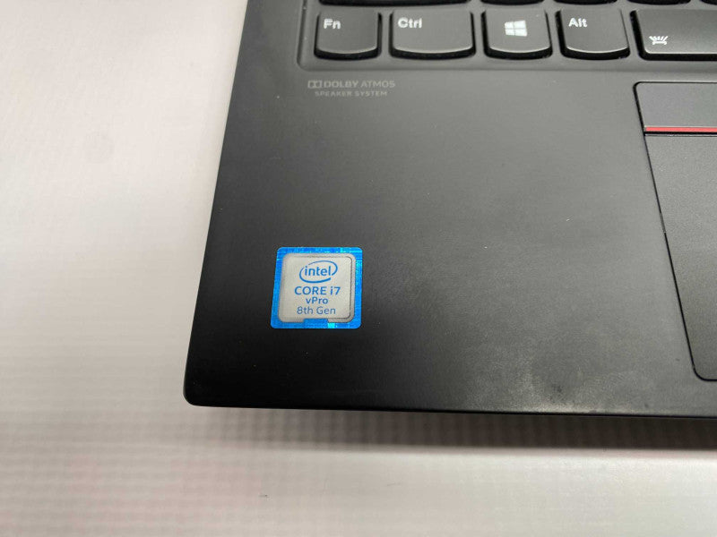 Lenovo ThinkPad X1 Carbon 7th gen with Intel i7-8665U CPU 16GB RAM & 512GB SSD -
