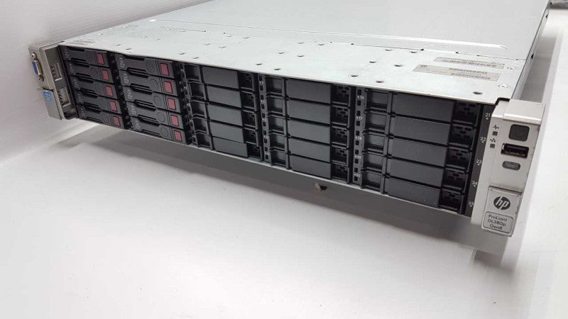 HP Proliant DL380P Gen8 2x Xeon E5-2640 @ 2.50ghz / 192gb ram / P420i Ctrl # #