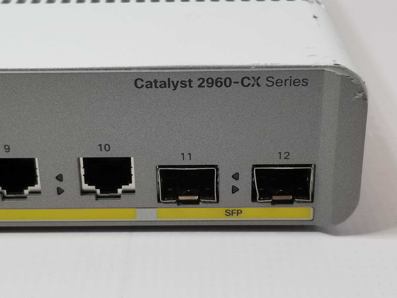 Cisco Catalyst WS-C2960CX-8PC-L 8-Port Gigabit Ethernet PoE+ Compact switch _