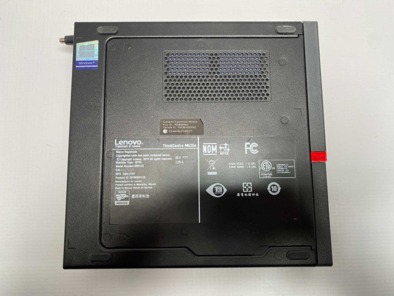 Lenovo ThinCentre M630e with i5-8265U CPU 8GB RAM & 250GB SSD Storage  -