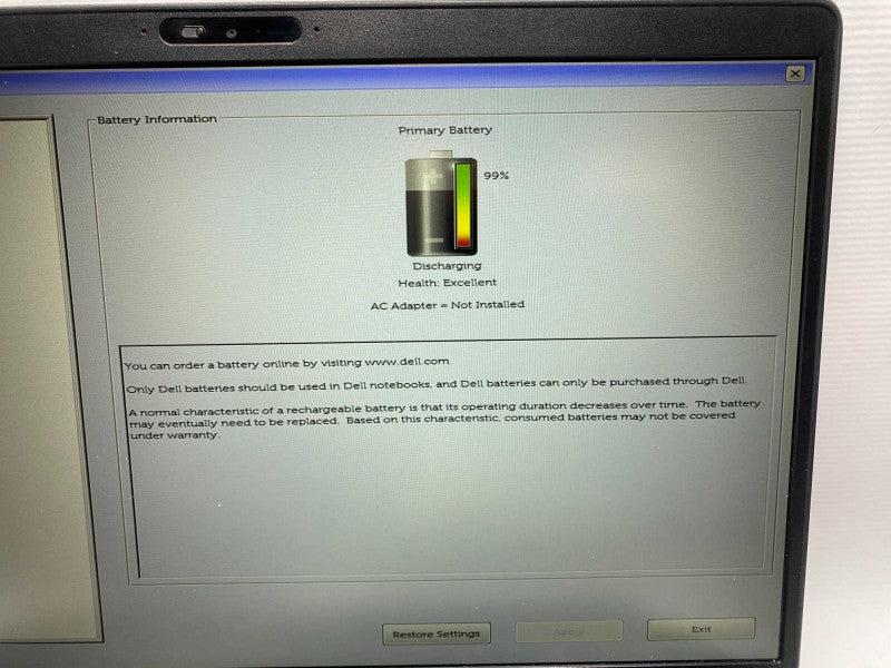 DELL Latitude 5500 with i5-8365U CPU 8G BRAM & 256GB SSD Storage  -