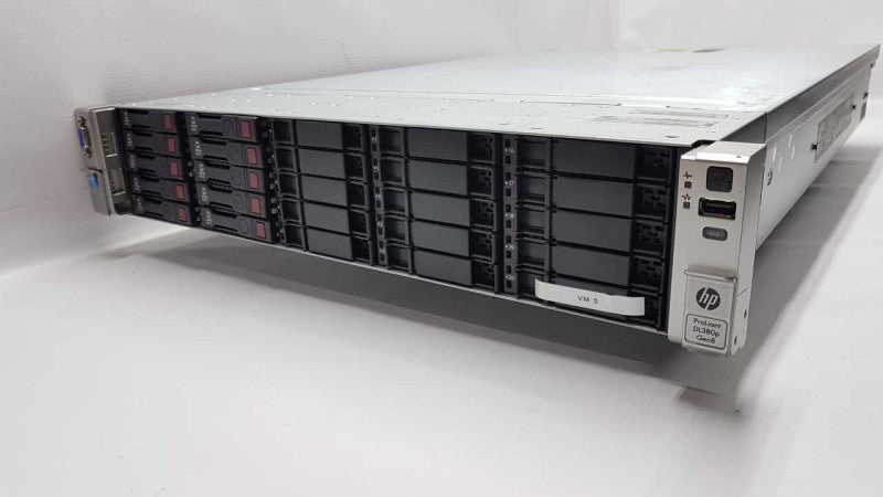 HP proliant DL380p Gen8 2x Xeon E5-2640 @ 2.50ghz / 192gb ram / P420i Ctrl #