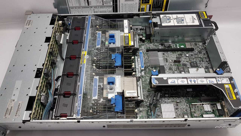HP proliant DL380p Gen8 2x Xeon E5-2640 @ 2.50ghz / 192gb ram / P420i Ctrl #