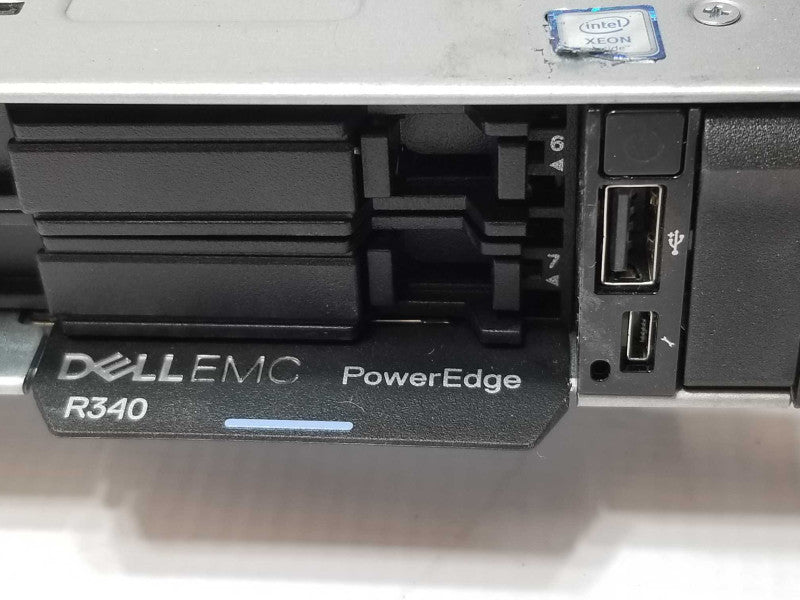 Dell/EMC R340, Xeon E-2144 3.3GHz, 32GB DDR4, H330, 2x PSU 8x 2.5\\" Bays _