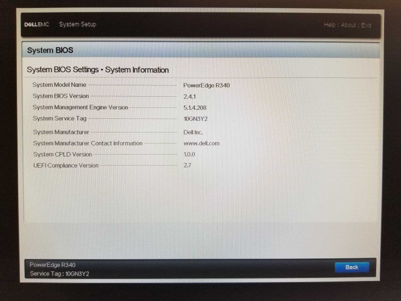 Dell/EMC R340, Xeon E-2144 3.3GHz, 32GB DDR4, H330, 2x PSU 8x 2.5\\" Bays _