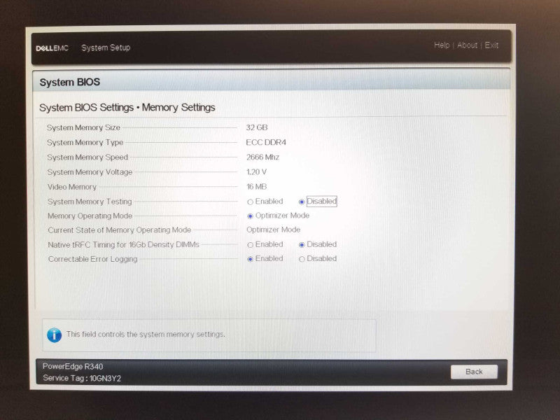 Dell/EMC R340, Xeon E-2144 3.3GHz, 32GB DDR4, H330, 2x PSU 8x 2.5\\" Bays _