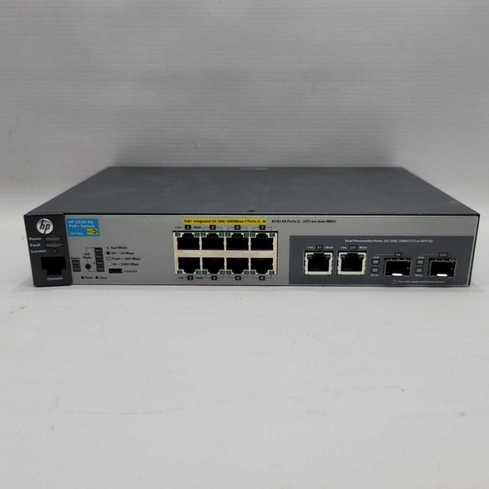 J9774A HP 2530-8G-PoE+ 8-Ports Gigabit PoE+ Switch =
