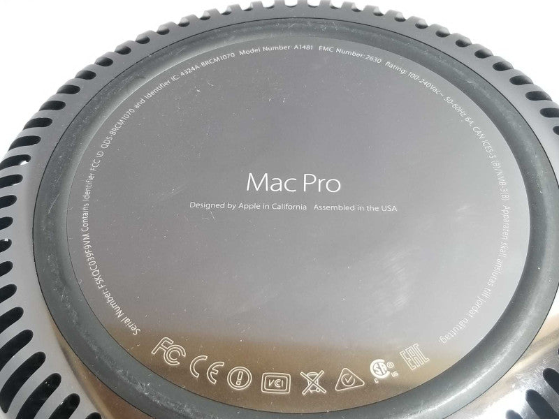 Mac Pro (Late 2013) Xeon E5-1620(v2) 3.7GHz/12GB RAM, FirePro D300, 256GB SSD  ~