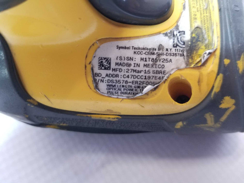Symbol DS3578-ER2F005WR Wireless BT Rugged Barcode Scanner only _