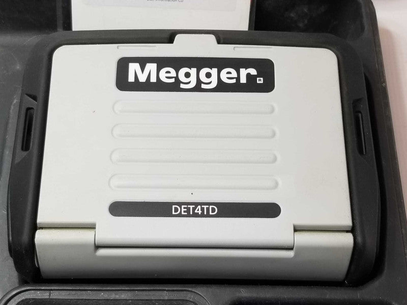 Megger DET4TD2 Earth Ground Resistance Tester, Read _