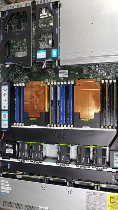 cisco UCS C220 M3 2x Xeon E5-2609 @ 2.40ghz / 32gb ram / 9271-8i raid ctrl #