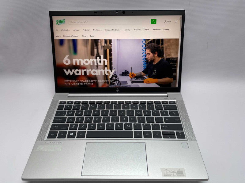 13" HP EliteBook 830 G8 with i7-1185G7 CPU 8GB RAM & 512GB NVMe Storage  -